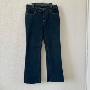 Parallel Dark Wash Dressy Jeans, Sz 8
